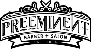 Preeminent Barber Salon Logo